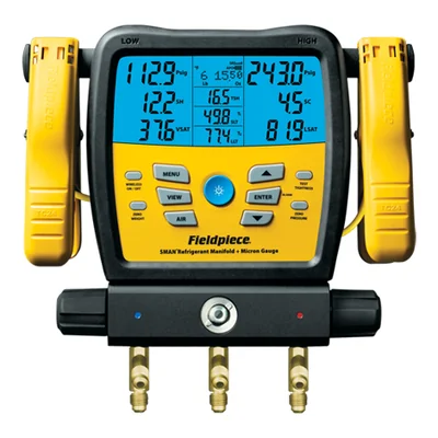 SMAN® Cyfrowa oprawa zaworowa 3-portowa z wakuometrem i zaciskami - SM380V